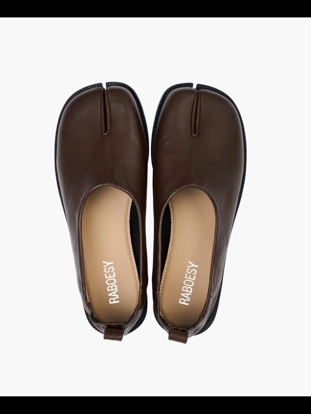 Raboesy Tabi Ballet Flats Size 6
